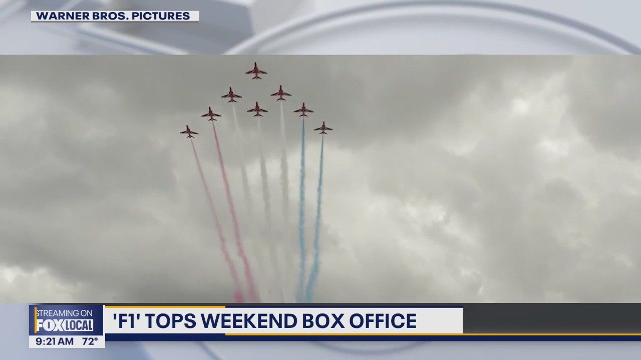 Good Day Pop! 'F1' tops box office, Beyonce safe after prop mishap