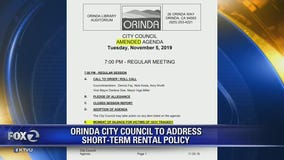 Orinda city council to address short-term rental policy