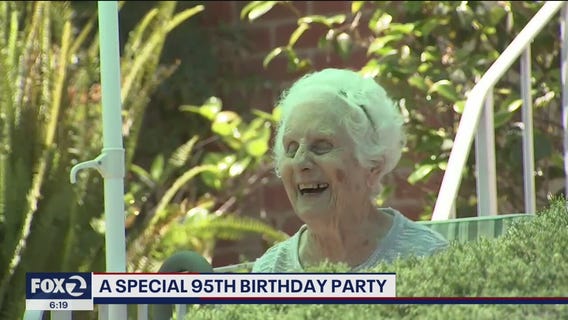 A special 95th birthday party for San Leandro woman