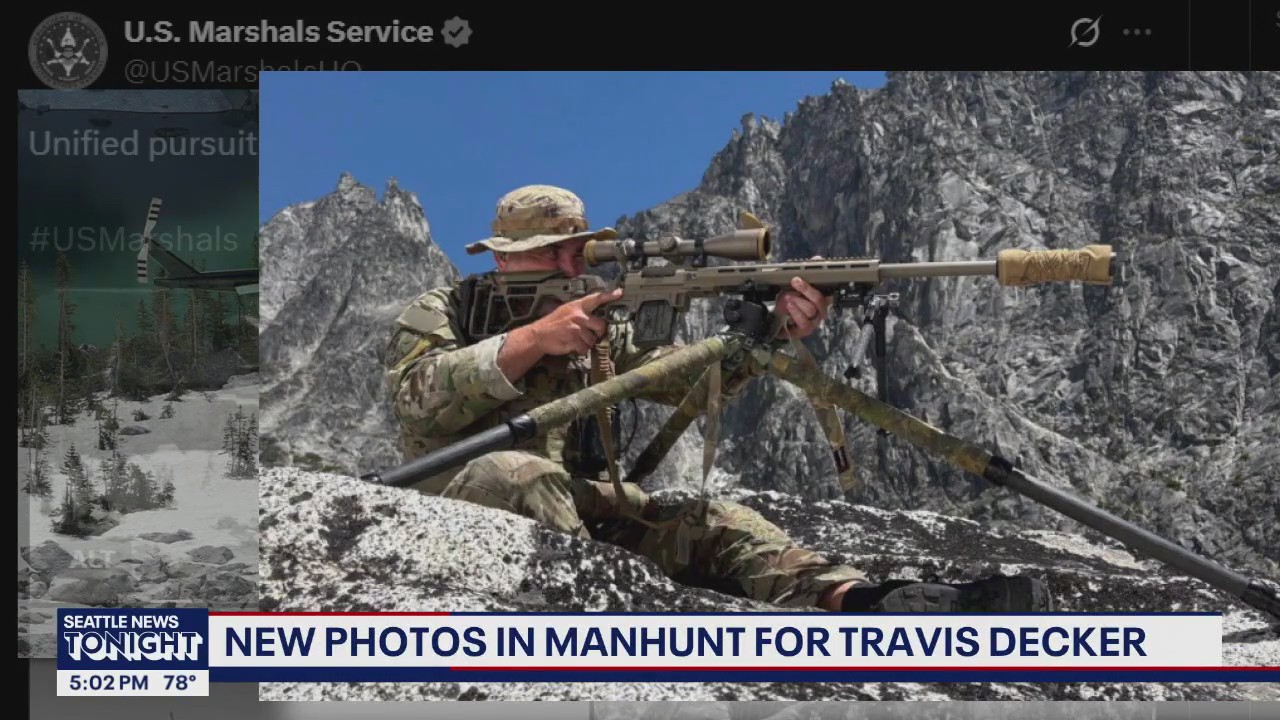 New photos released in manhunt for Travis Decker