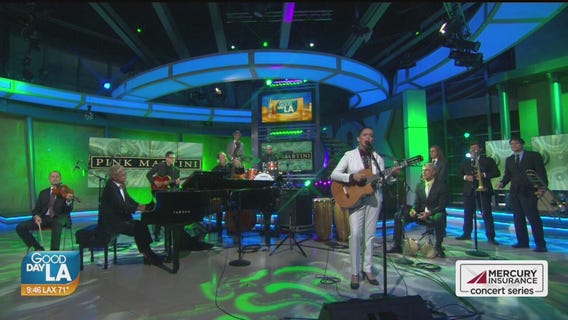 Pink Martini performs live on Good Day LA