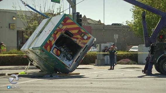 Patient dies in San Lorenzo ambulance crash