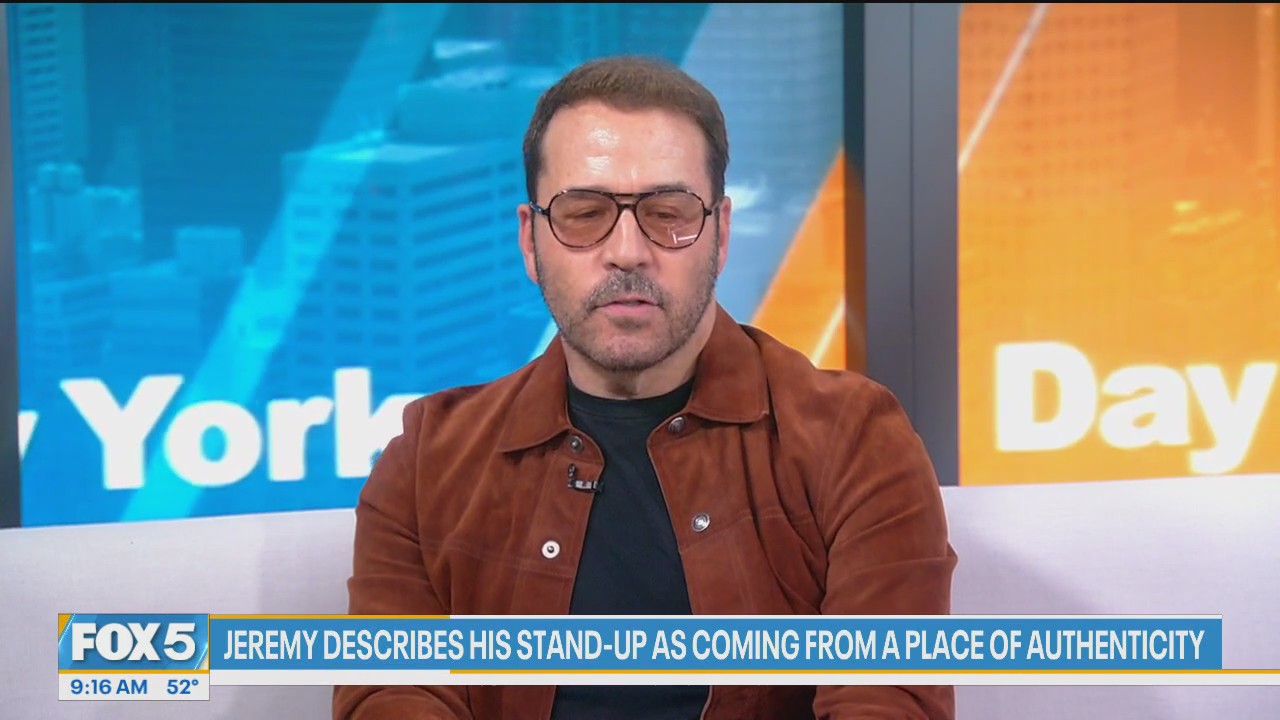 Jeremy Piven goes from acting to stand-up