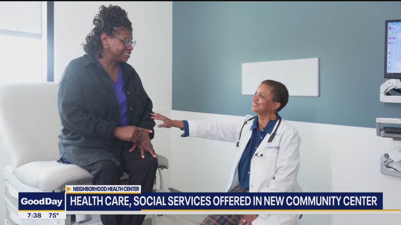 Healthcare & social services at new community center