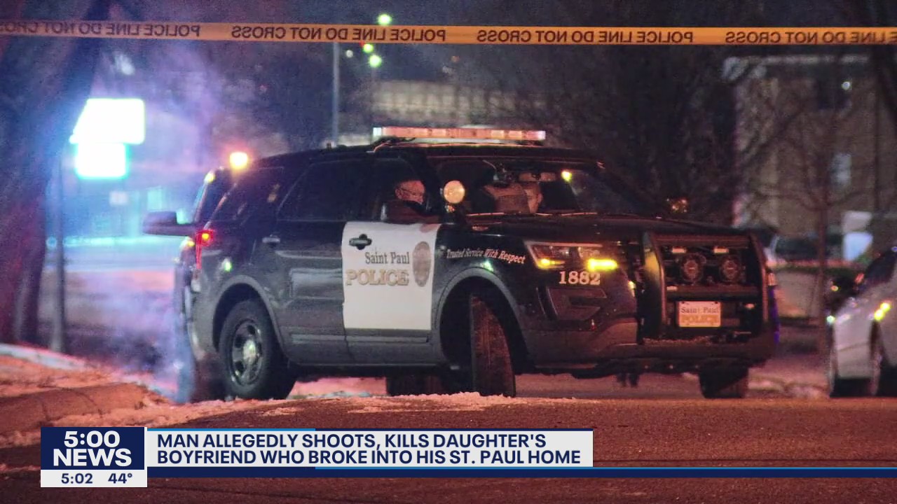 Man allegedly shoots, kills daughter's boyfriend who broke into his St. Paul home