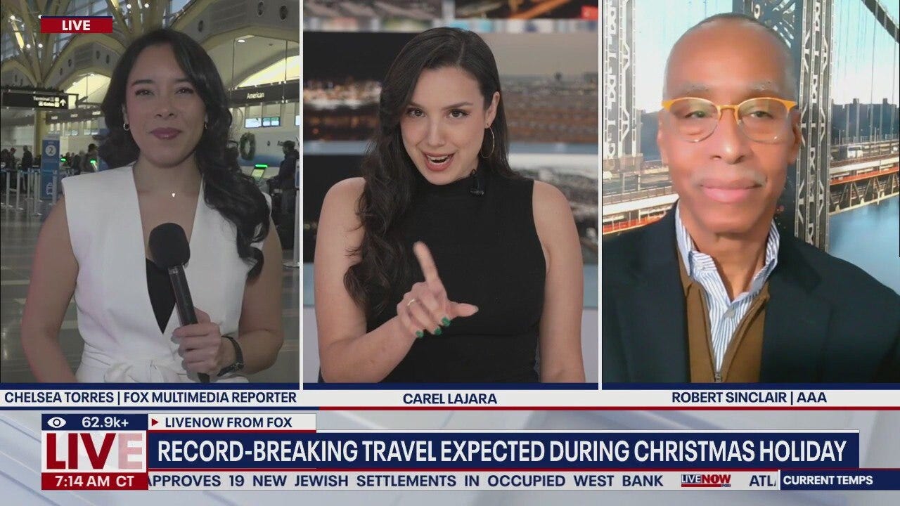 Checking in on Holiday travel