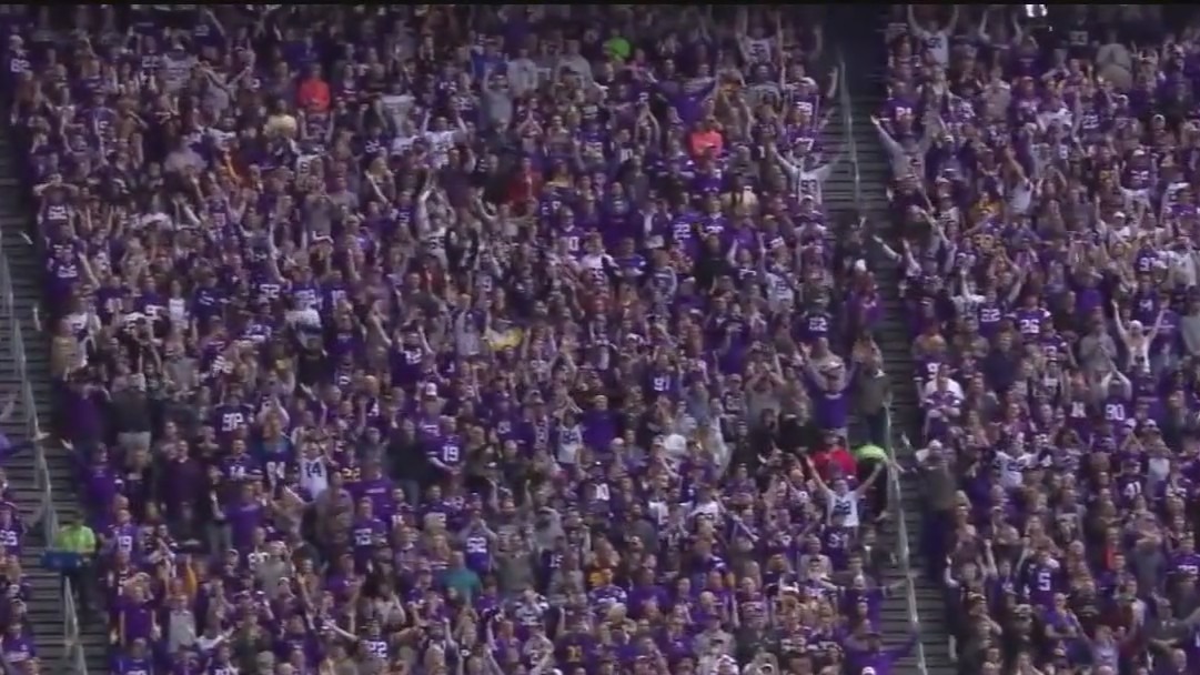 Vikings at 14-2: Fan excitement hits fever pitch