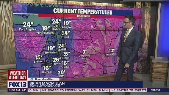 Seattle hits record low temperatures