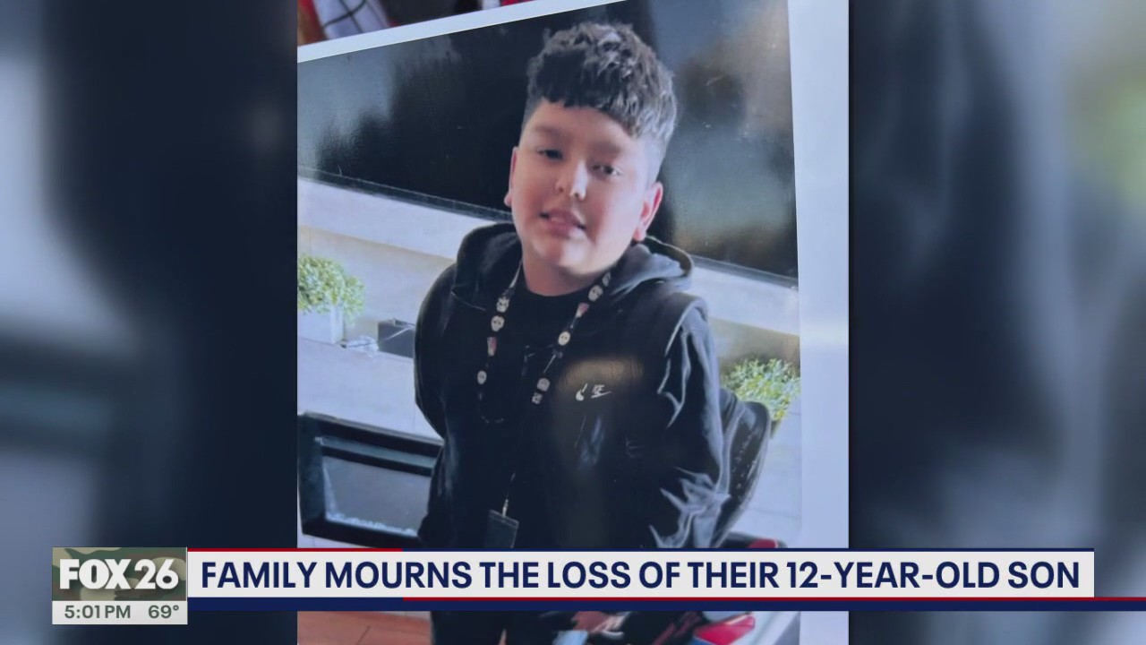Family mourns drowning of 12-year-old son
