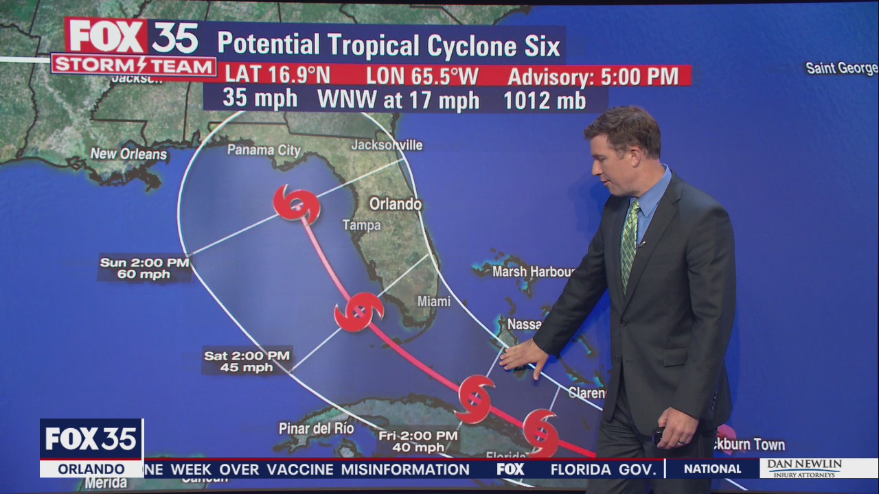 Tracking the Tropics: Potential Cyclone Six