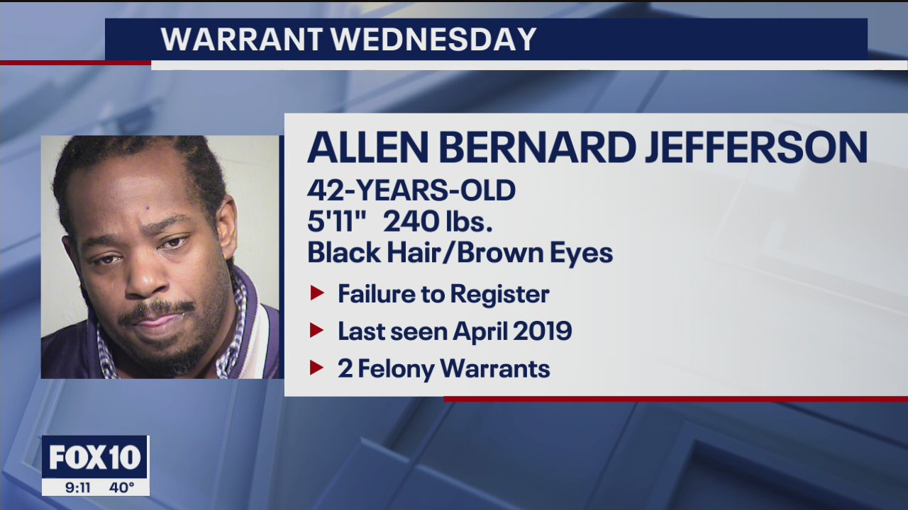 Warrant Wednesday: Suspect sought by police, Guardian Academy teaches parents how to interact with their kids