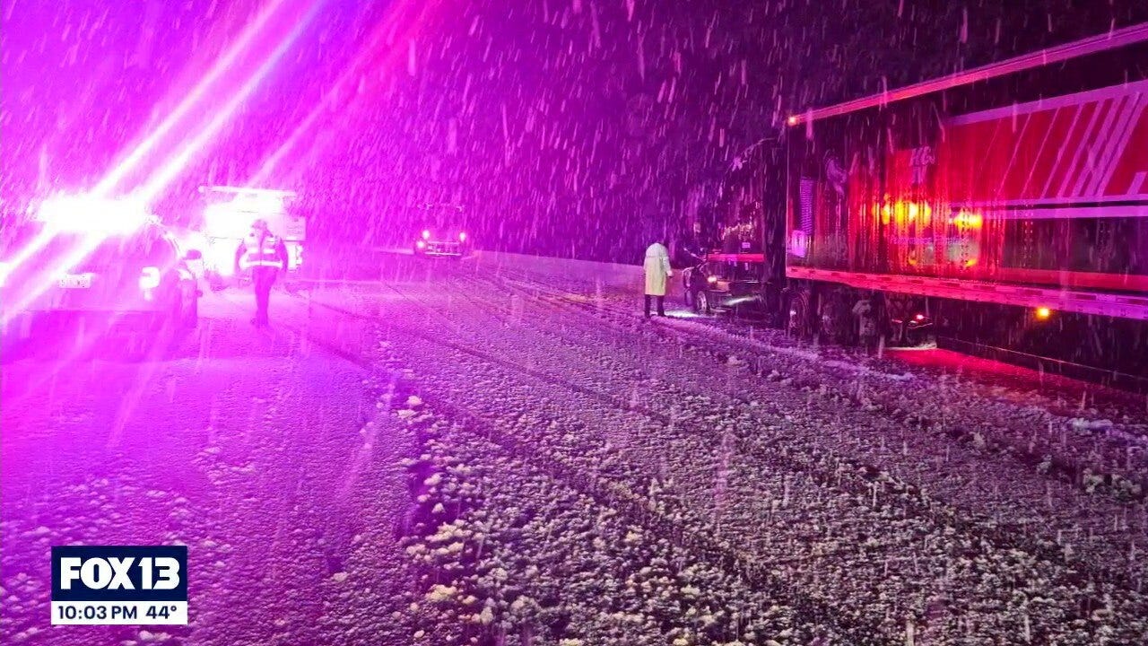 Heavy snow, crashes create delays on WA passes