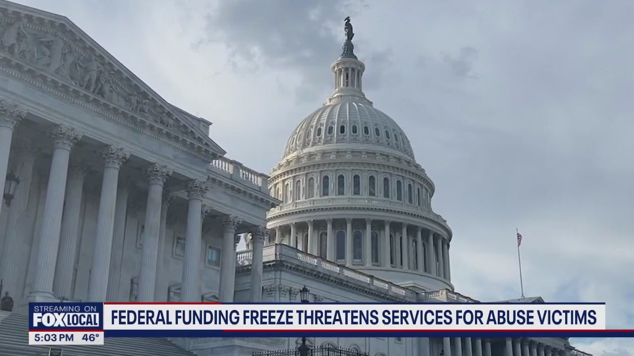 Federal funding freeze threatens services for abuse victims