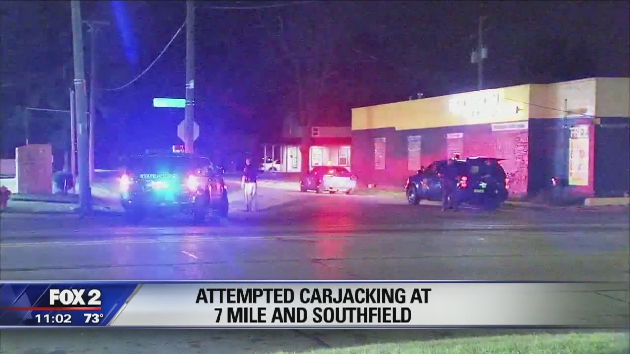 Carjacking along 7 Mile interrupted by MSP troopers