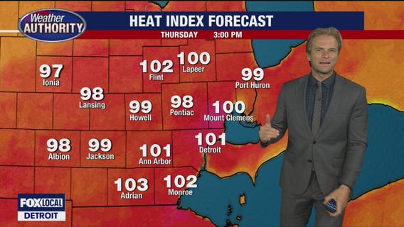 High heat and humidity with storm chances