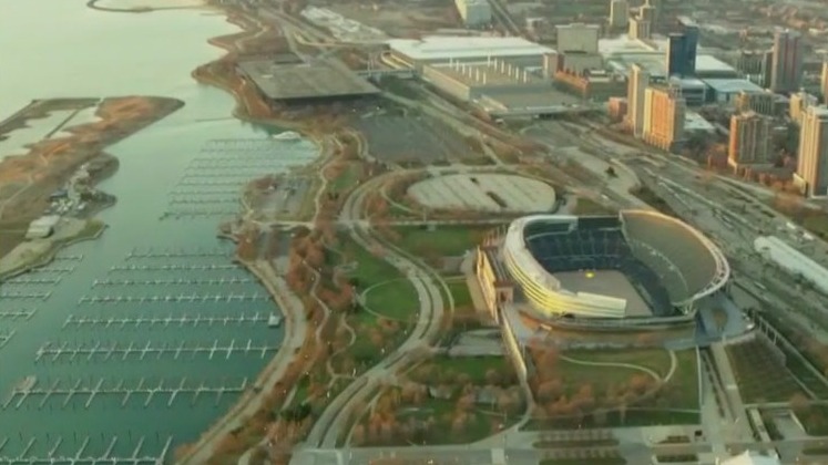 Bears reveal plan for domed stadium in Chicago