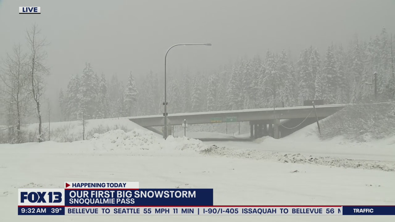 Up to 2 feet of snow expected this weekend at Snoqualmie Pass