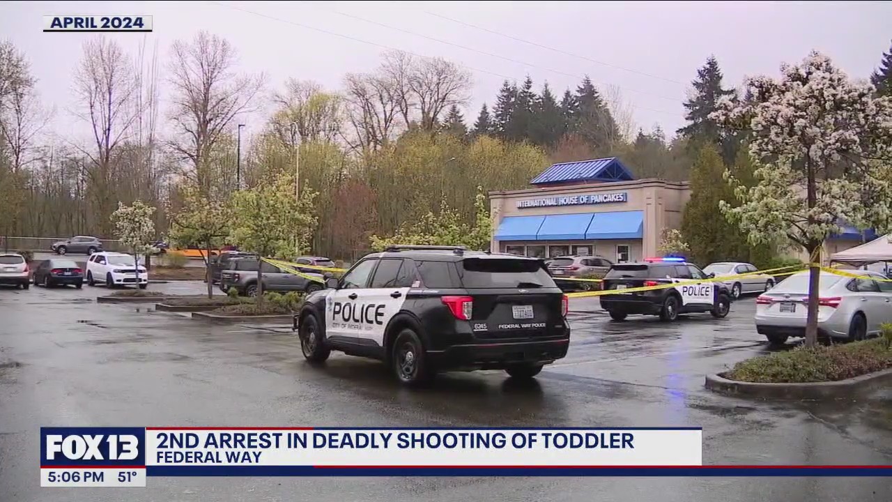 2nd arrest made in deadly Federal Way shooting of toddler