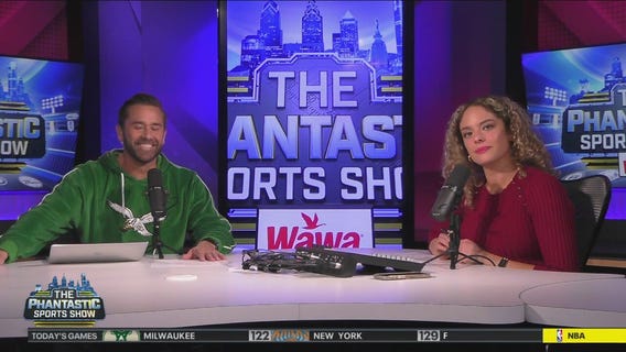 It's a Philly celebration after the Eagles win on Christmas Day