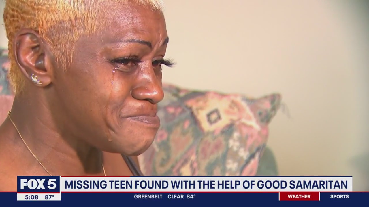 Missing DC teen found with the help of Good Samaritan | FOX 5 DC