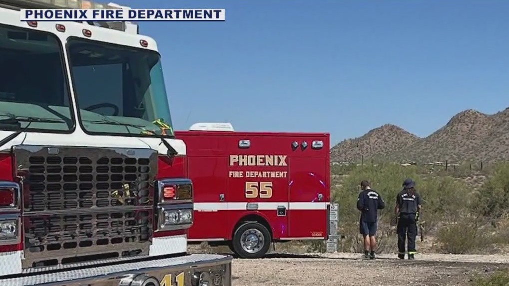 Woman rescued from Phoenix hiking trail