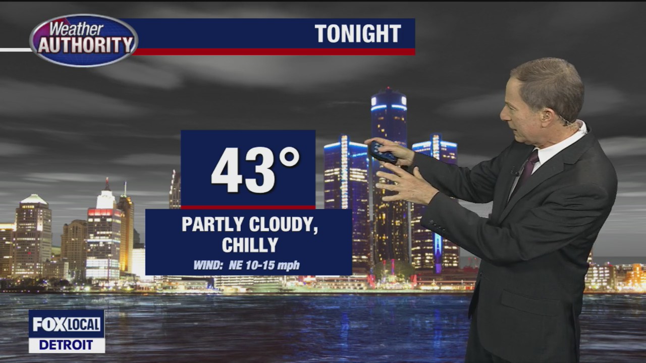 Cloudy and cooler with chance of rain Thursday