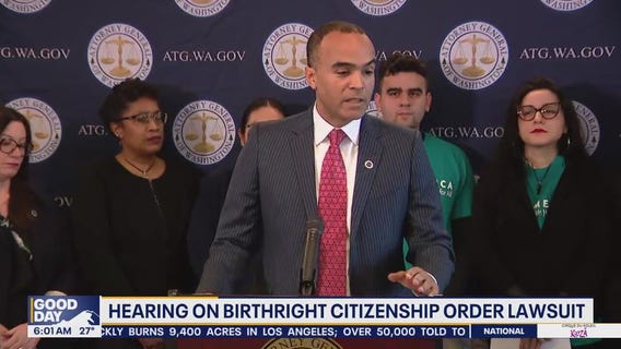 Hearing on birthright citizenship order lawsuit