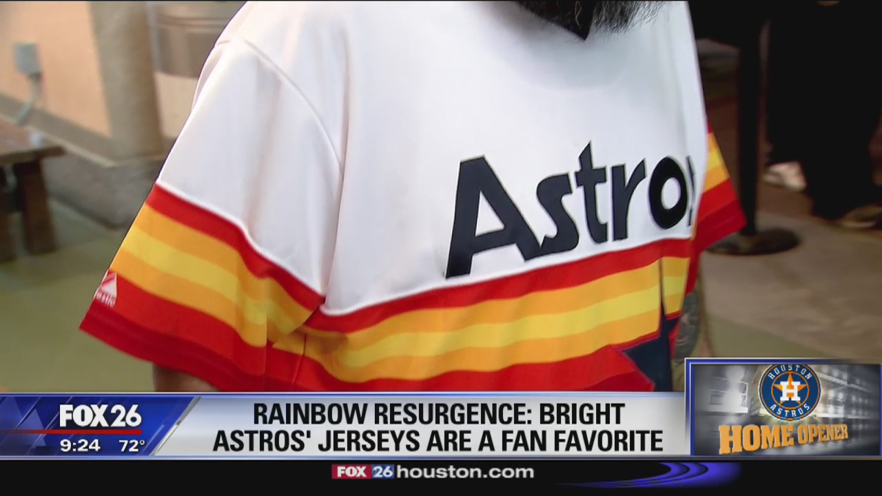 Astros rainbow jerseys a fan favorite