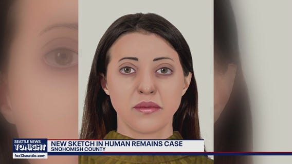 New forensic sketch aims to identify human remains in Snohomish County