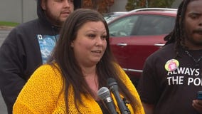 Katie Wright speaks after Brooklyn Center police officer allegedly assaulted her