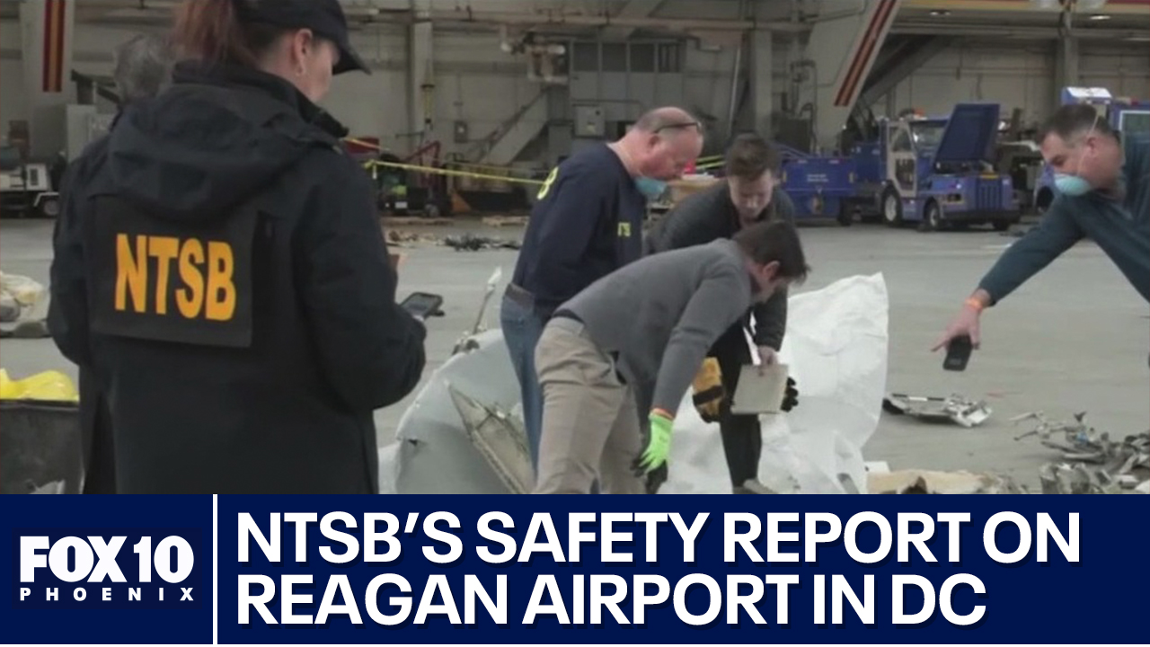 NTSB urges safety in report on DC plane crash