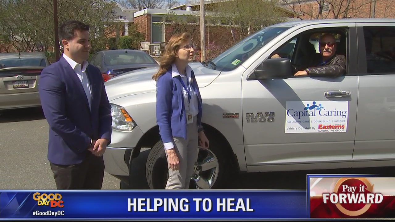 Pay It Forward: Capital Caring receives free truck to help hospice patients