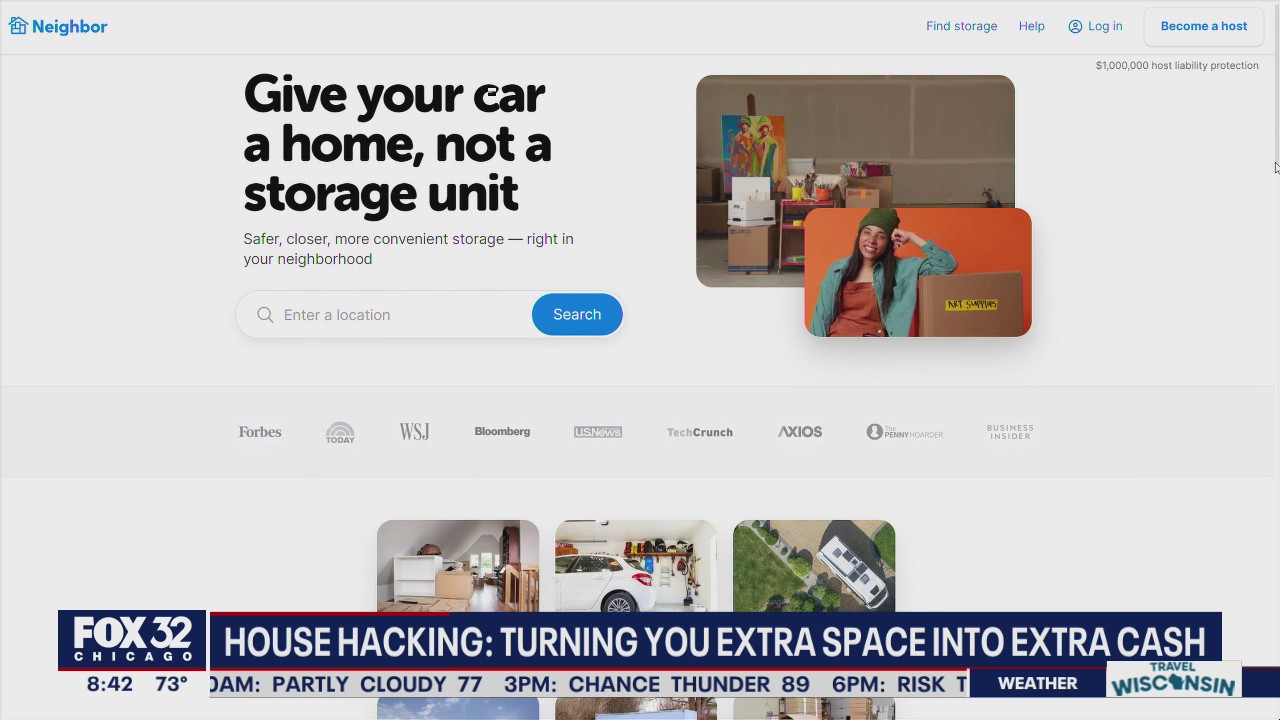 New Neighbor app allows you to turn extra space into cash