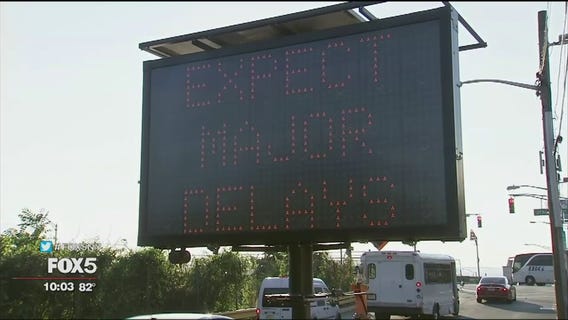 Route 495 construction chaos