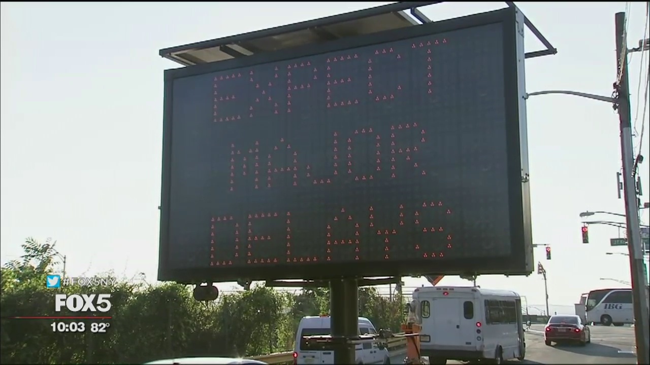 Route 495 construction chaos