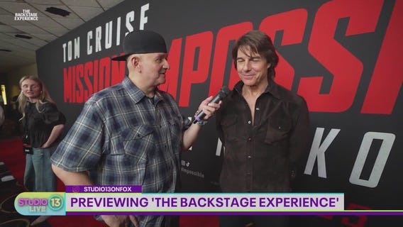 Previewing upcoming 'The Backstage Experience' Tom Cruise interview