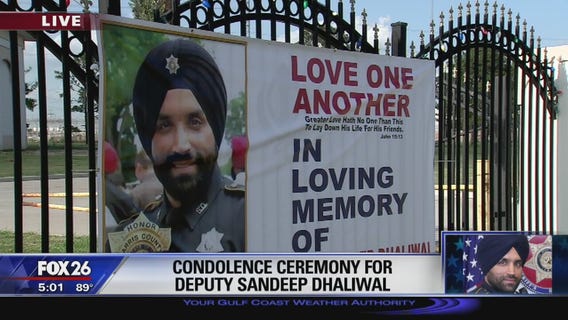 Condolence Ceremony for Deputy Sandeep Dhaliwal