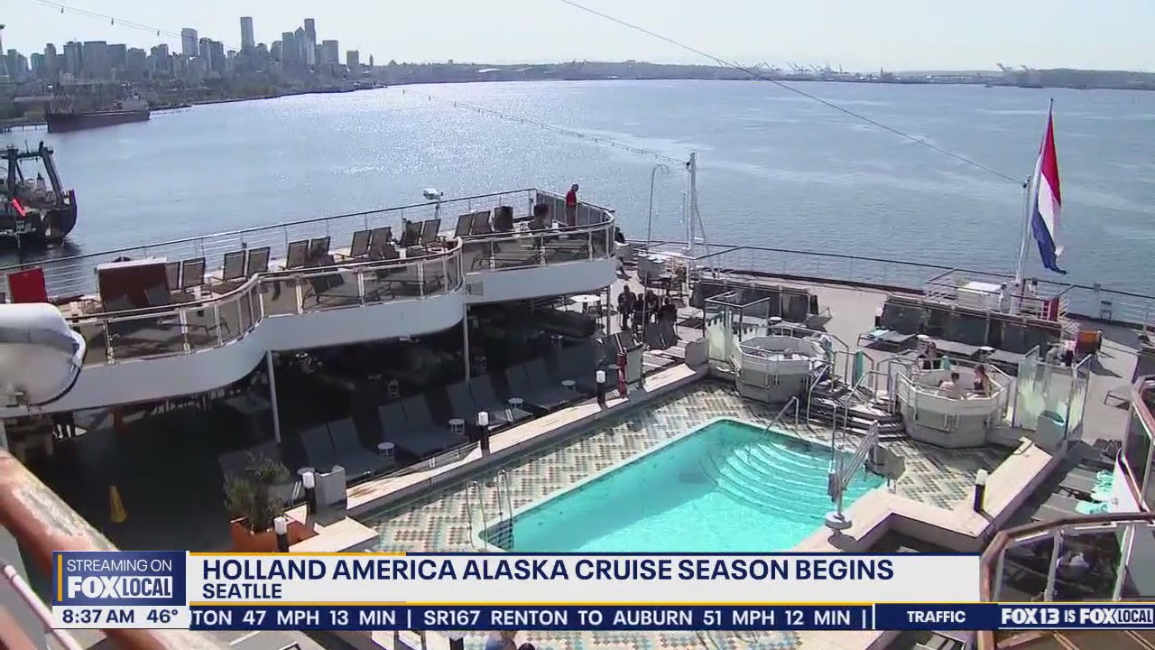 Holland America starts their Alaskan cruise season