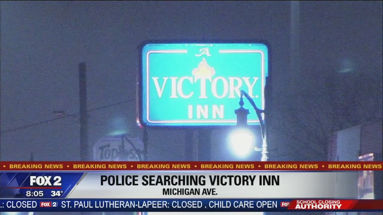 Police raid Detroit's Victory Inn motel for drugs, prostitution
