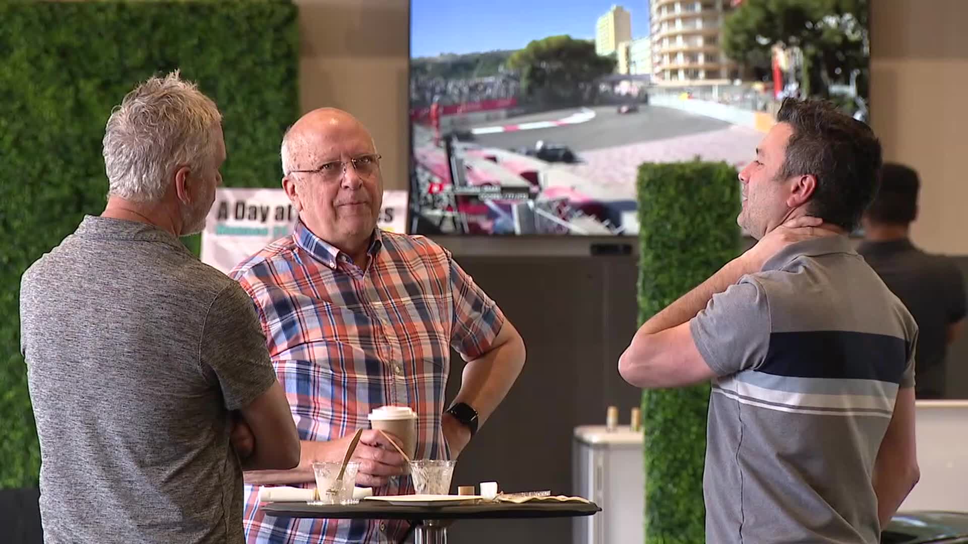 LOCAL RACE FANS ATTEND DOUBLE RACE WATCH PARTY