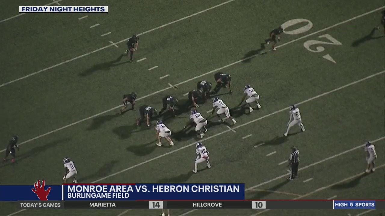 Monroe Area vs Hebron ? Friday Night Heights