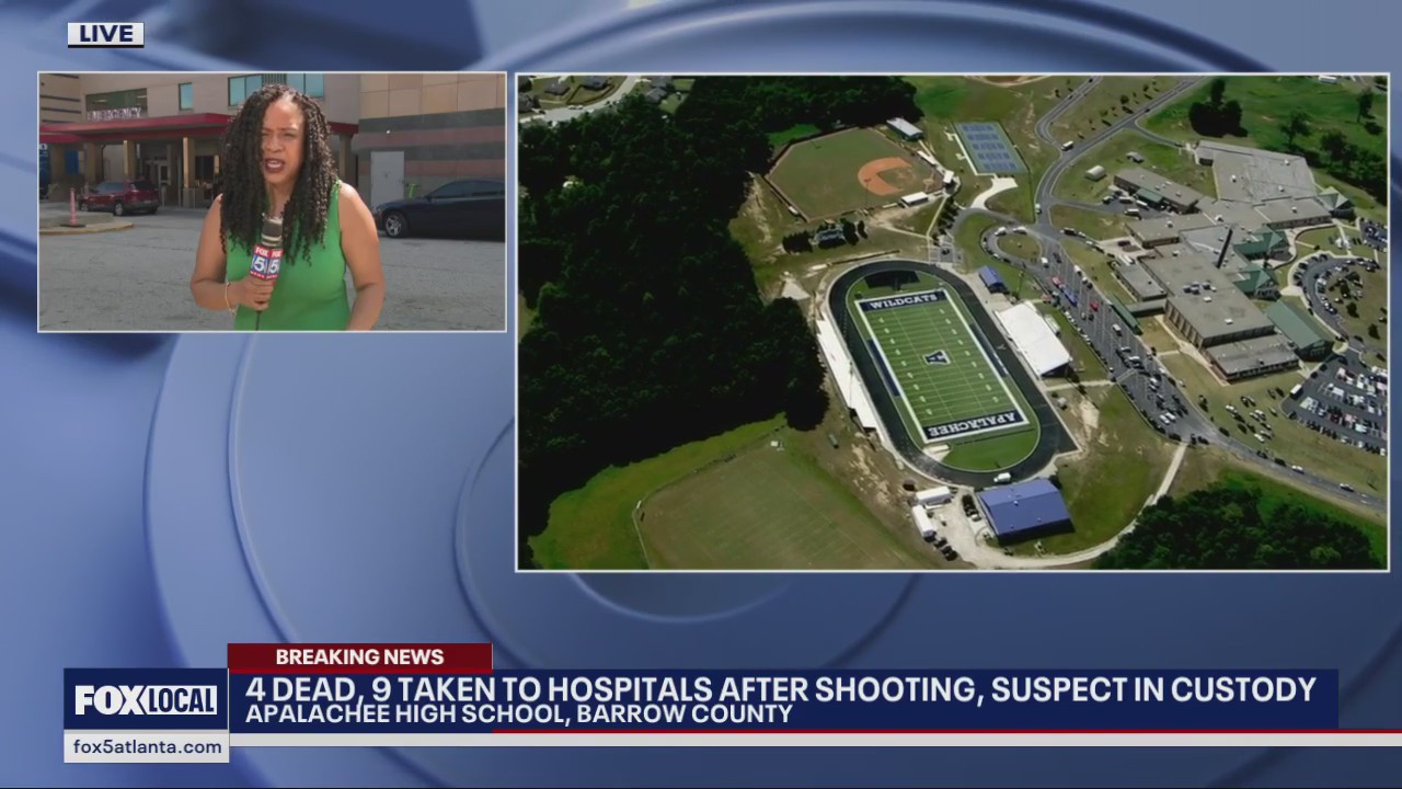Apalachee High School shooting victim taken to Grady Hospital | FOX 5 ...
