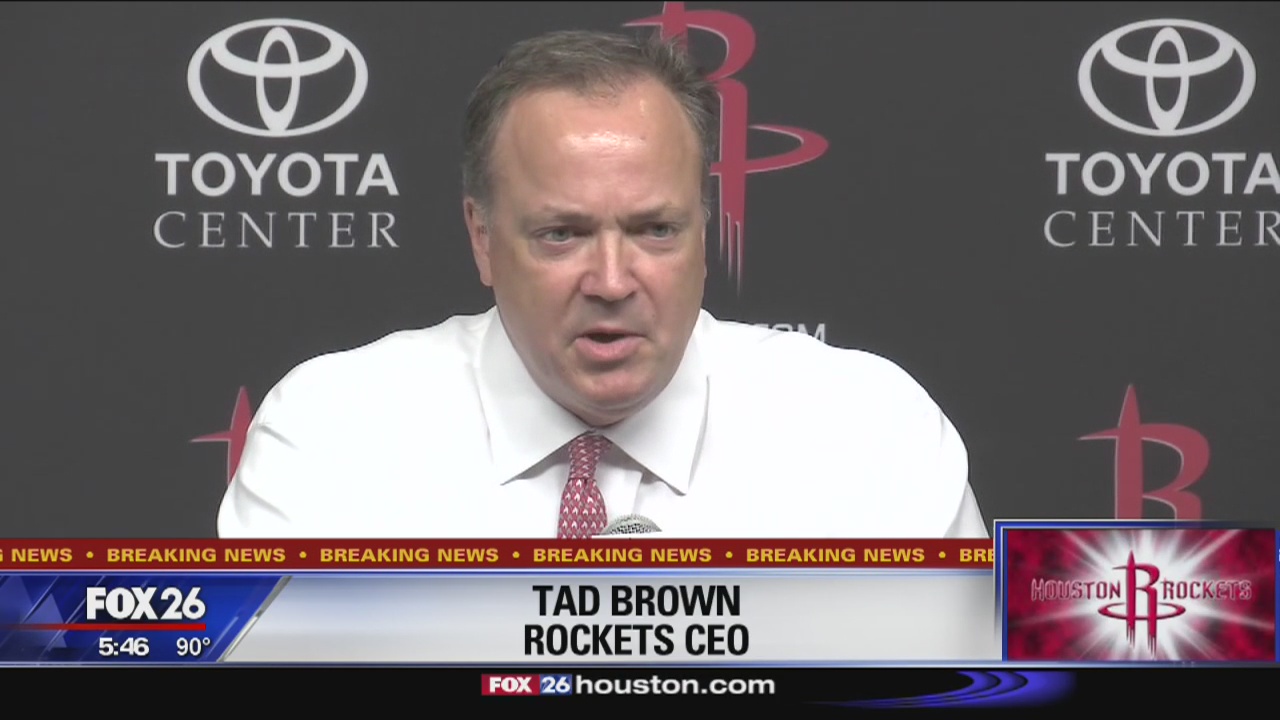 Leslie Alexander putting Rockets up for sale