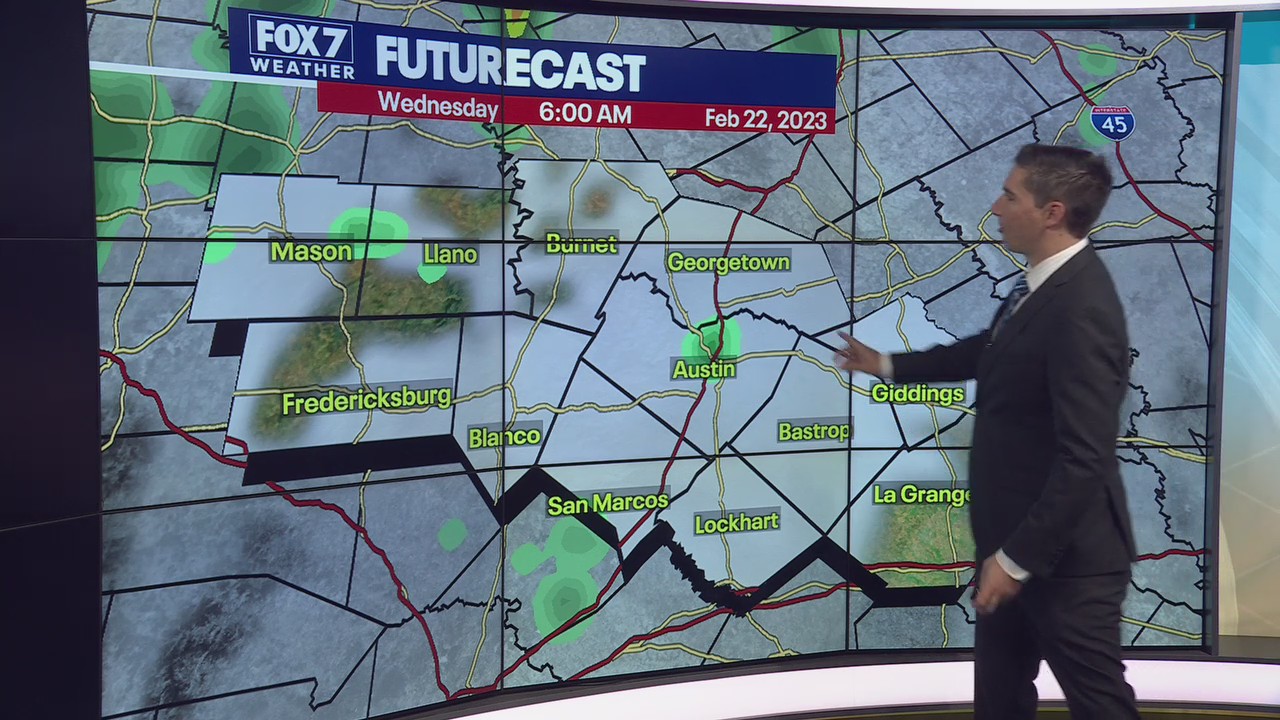 Central Texas weather: Warming trend continues with temperatures topping out around 90 degrees tomorrow