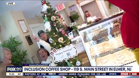 Bob Lights The Tree At The Inclusion Coffee Shop