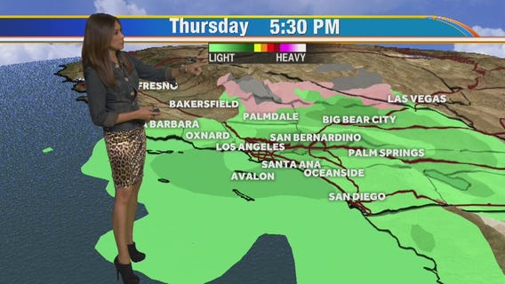 Thursday morning weather forecast for Southern California