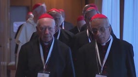 Cardinals gather in Rome ahead of conclave to pick the next pope