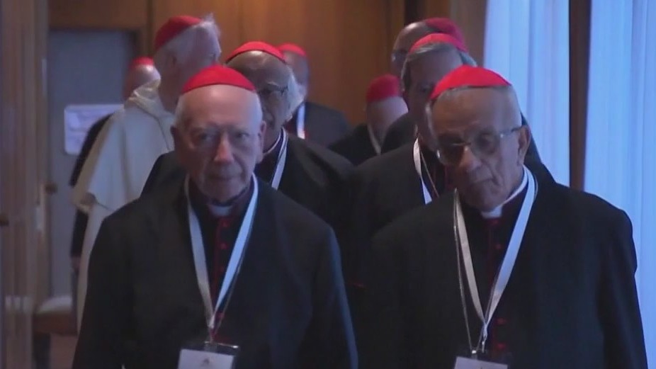 Cardinals gather in Rome ahead of conclave to pick the next pope