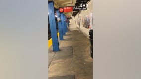 UWS water main break floods subway