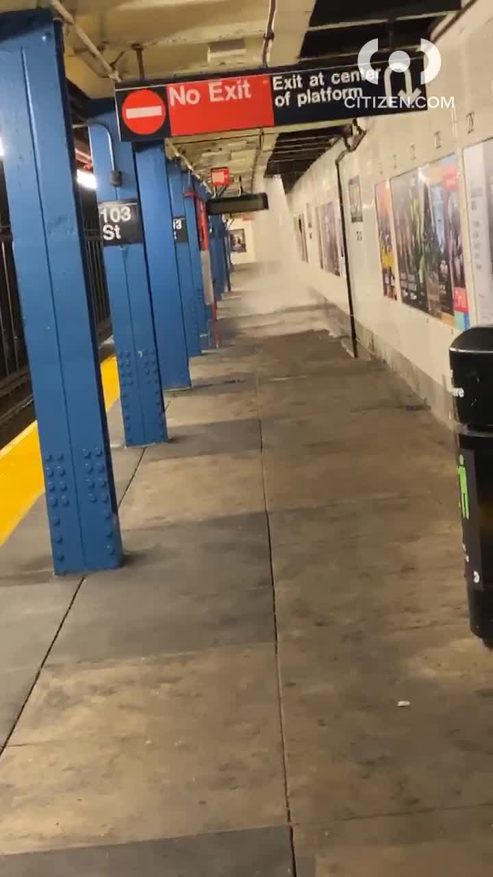 UWS water main break floods subway